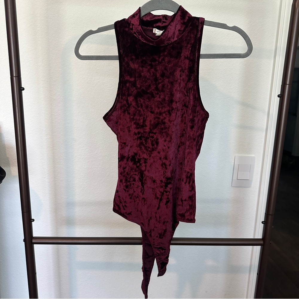 Velvet Bodysuit